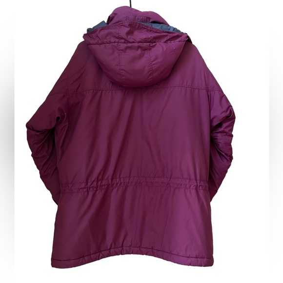 Patagonia Purple Puffer Oversize Winter Coat with Detachable Hood Size:‎ M - Picture 14 of 16